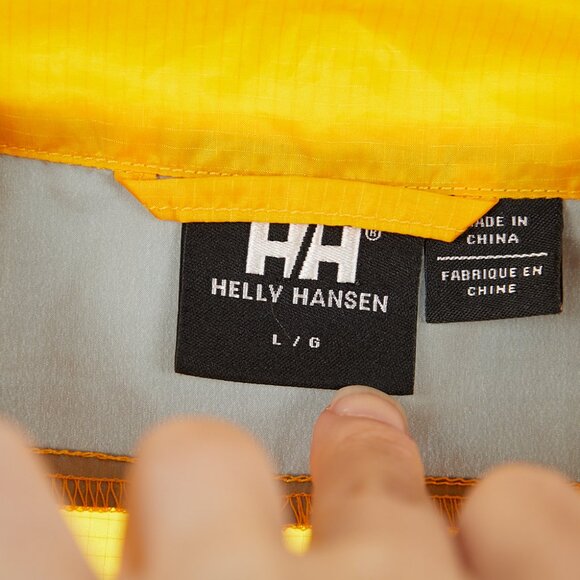 Helly Hansen Yellow Gray Tech Runny Vest Men's Large - Picture 4 of 6